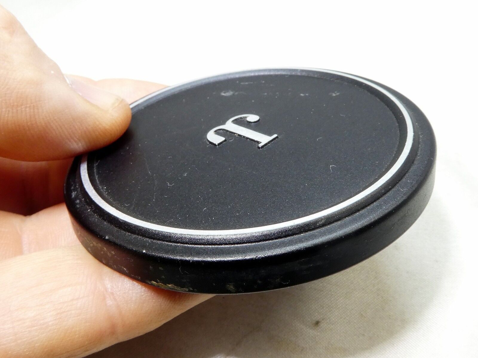 "T" METAL 62mm Lens Front Cap Slip on type 