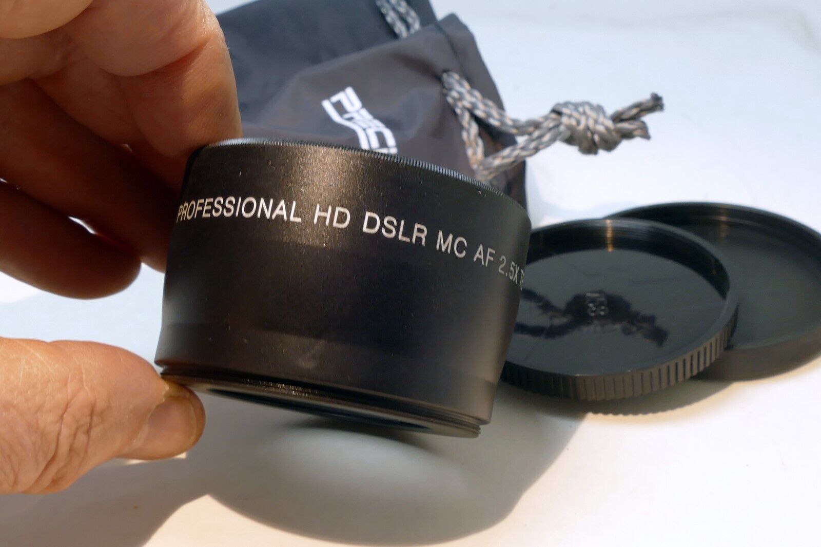 HD  2.5X AUX Telephoto 58mm Lens for 18-55mm IS