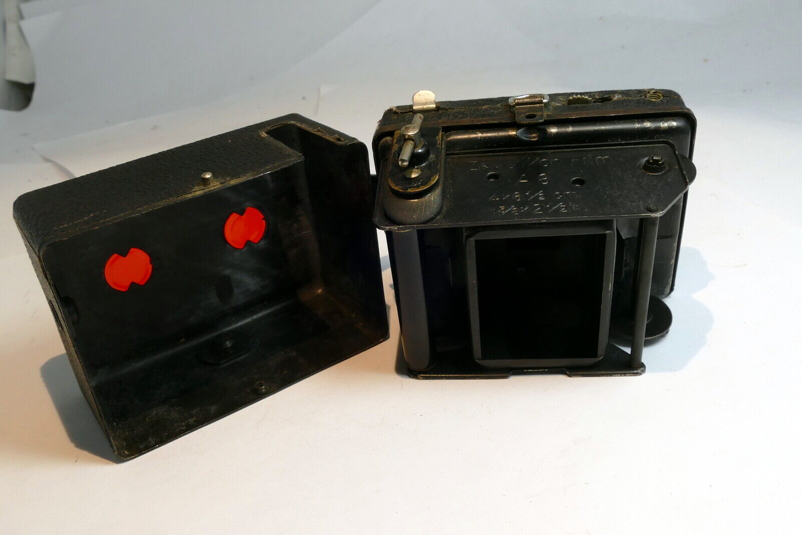 Zeiss Ikon A8 film Camera GOERZ FRONTAR DRP miniature 54/18  Baby Box Tengor