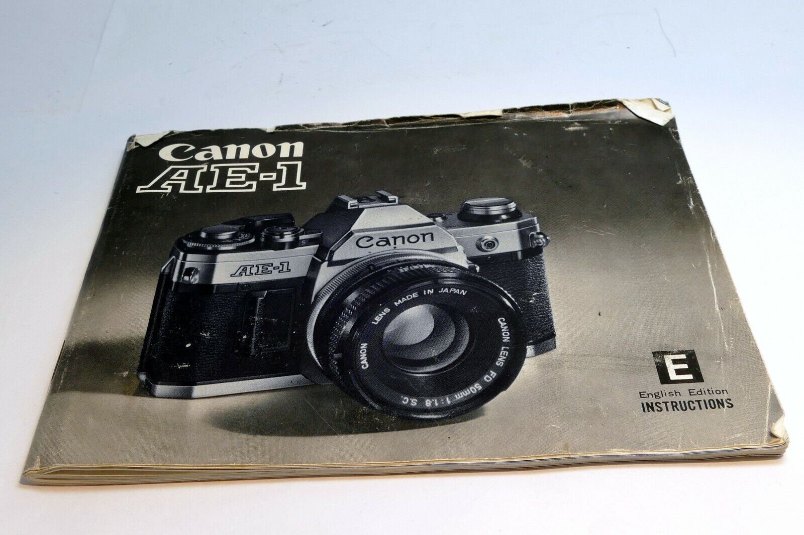 Canon AE-1 camera Manual Guide   Instructions EN Instruction Guide