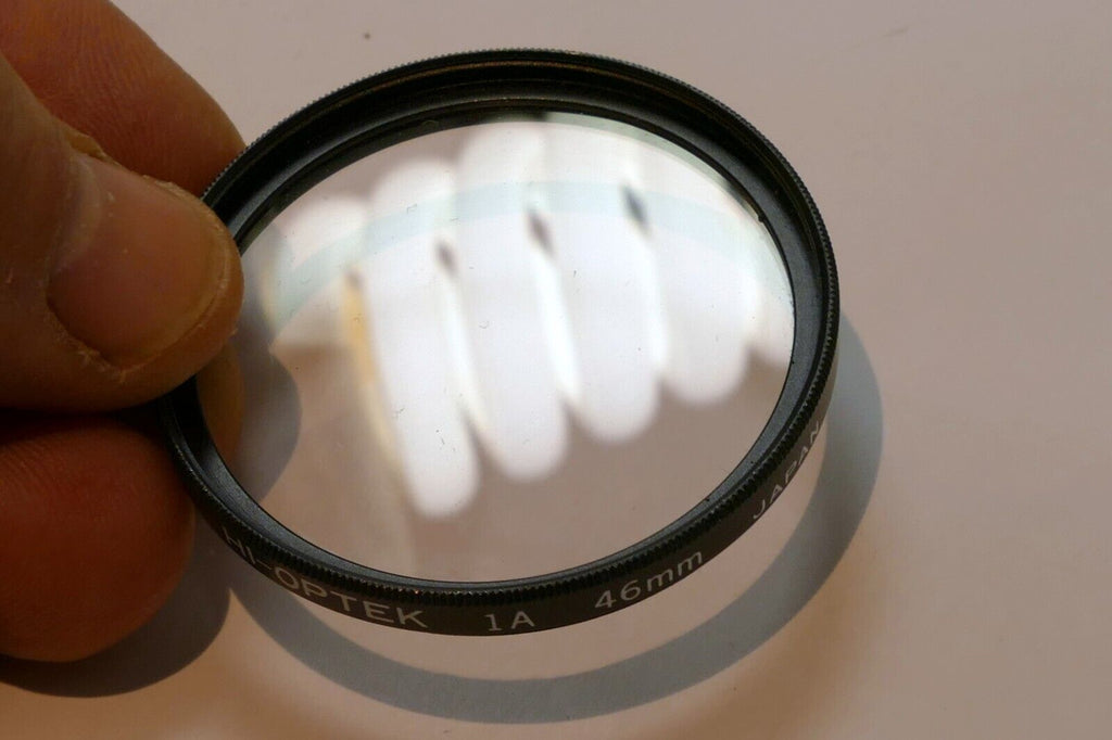 Hi-Optek 46mm Lens Filter 1A skylight sky Japan