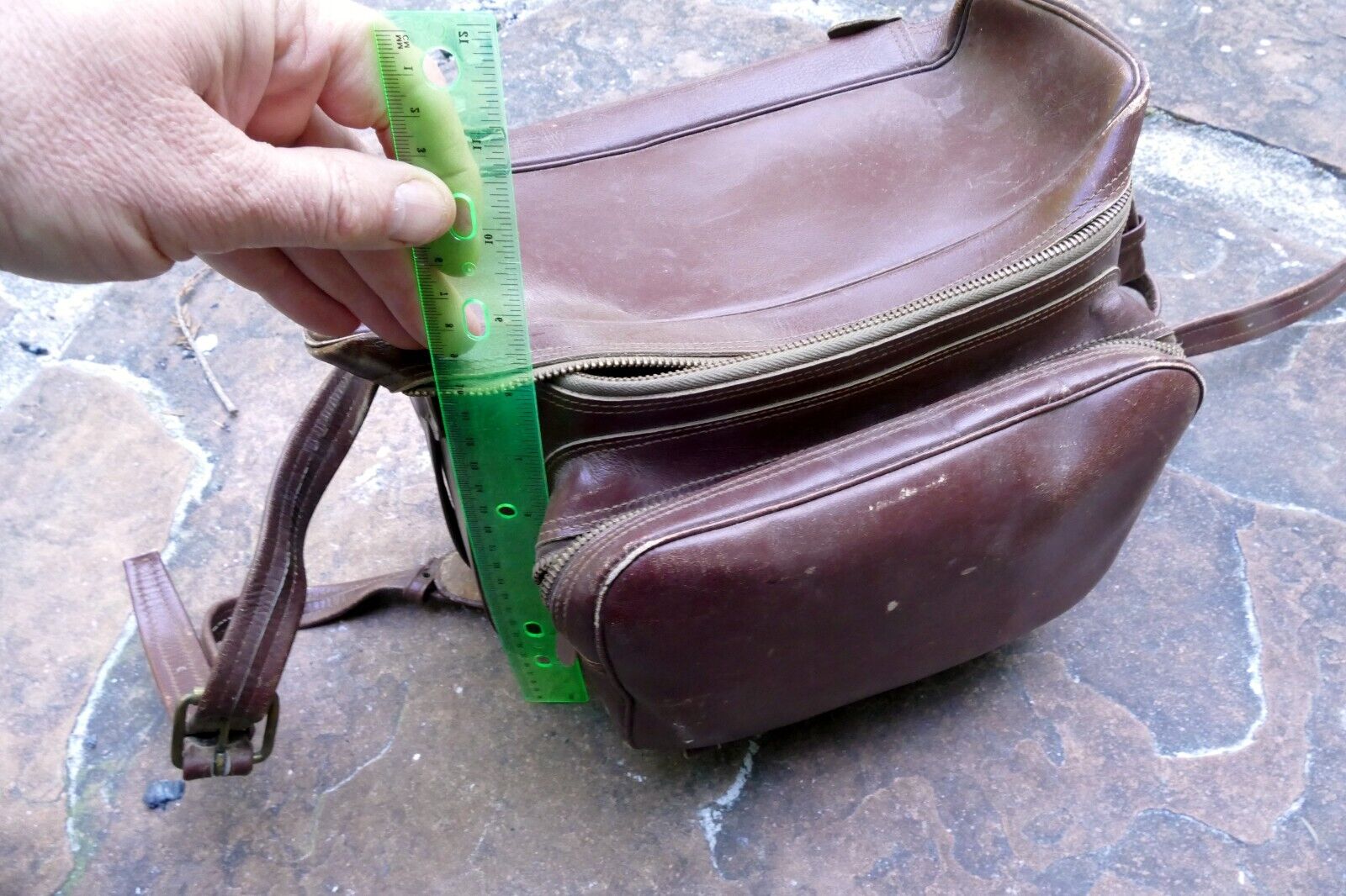 Cheney Genuine Leather Hard Case Camera antique messenger bag made in England