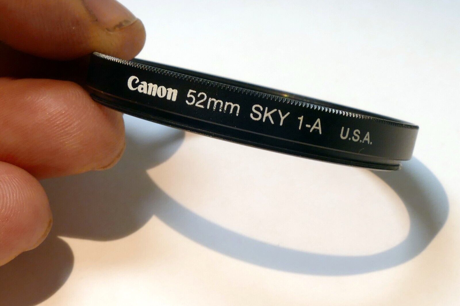 Canon 52mm Filter 1-A Skylight Sky 1x for 50mm f1.8 nFD - EOM made in USA