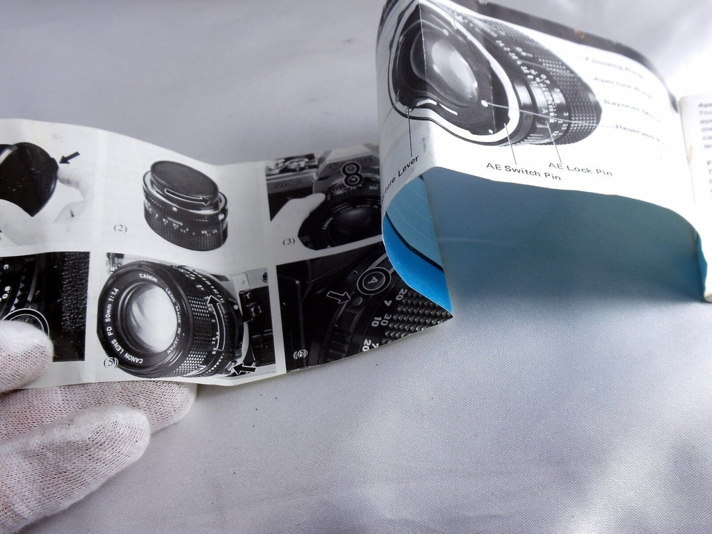 Used Camera FD lenses Guide Canon manual focus O313