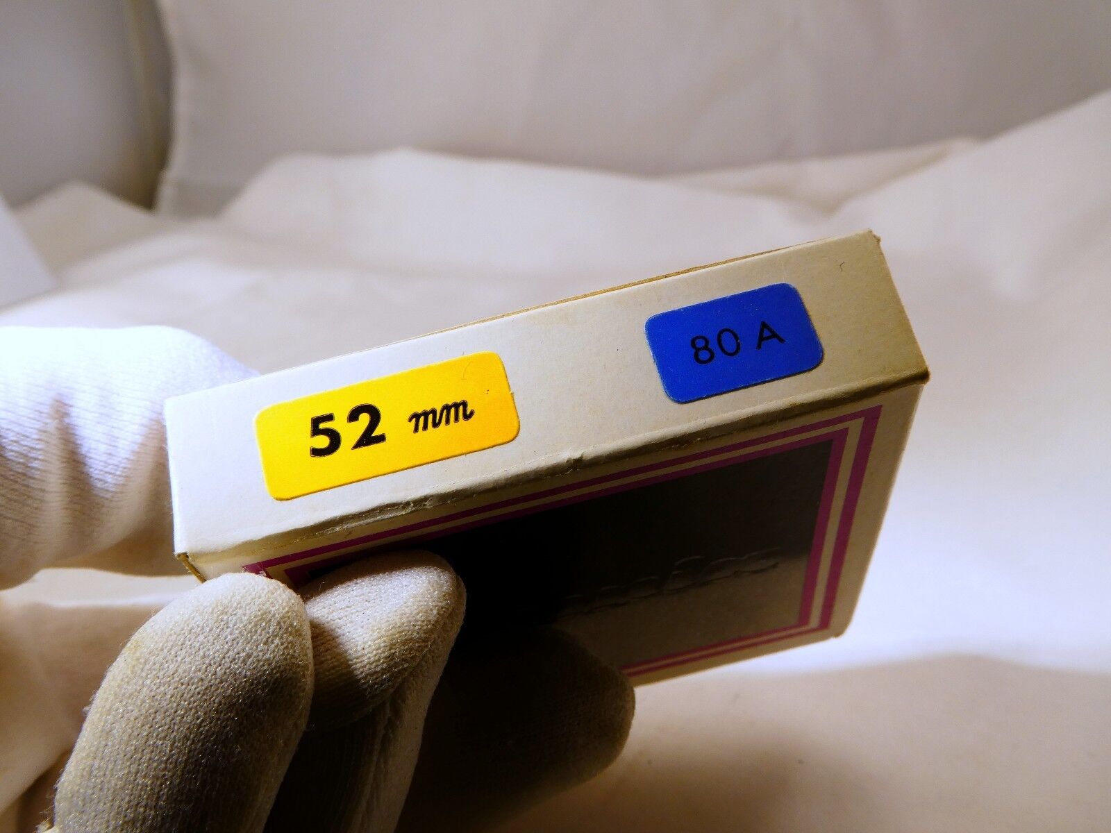 Lumix 80A 52mm Dark Blue Filter for Color Film Made in Japan Genuine EOM