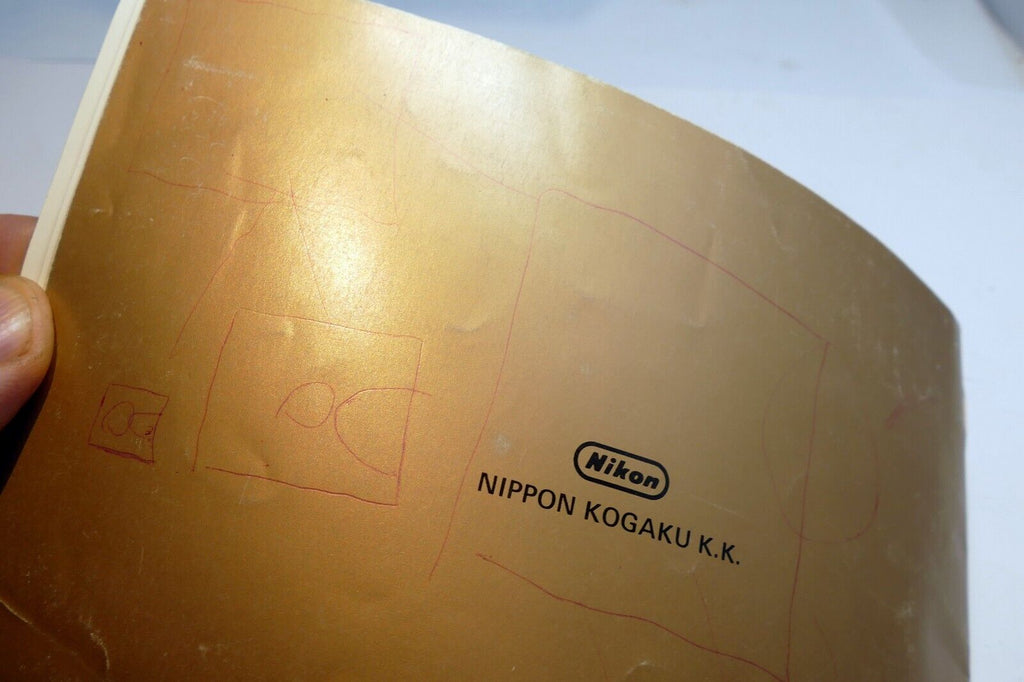 Nikon FE camera Instructions manual Guide Book vintage genuine