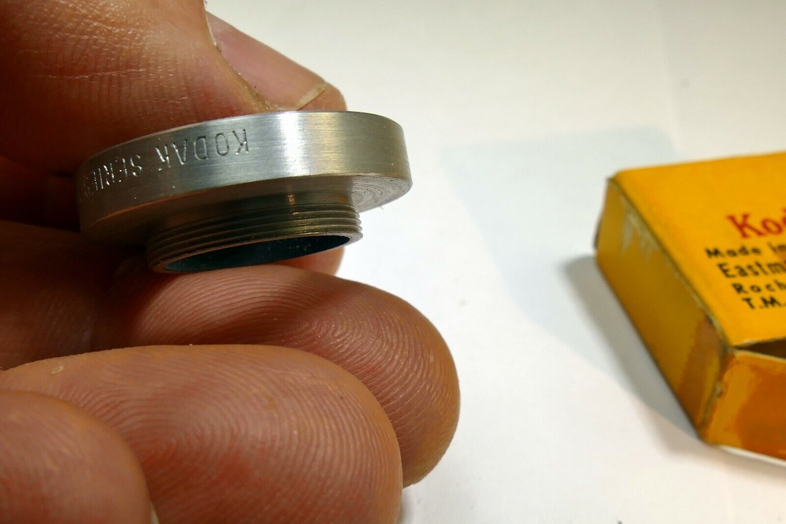 KODAK No. 45 threaded Filter holder only 17mm OD