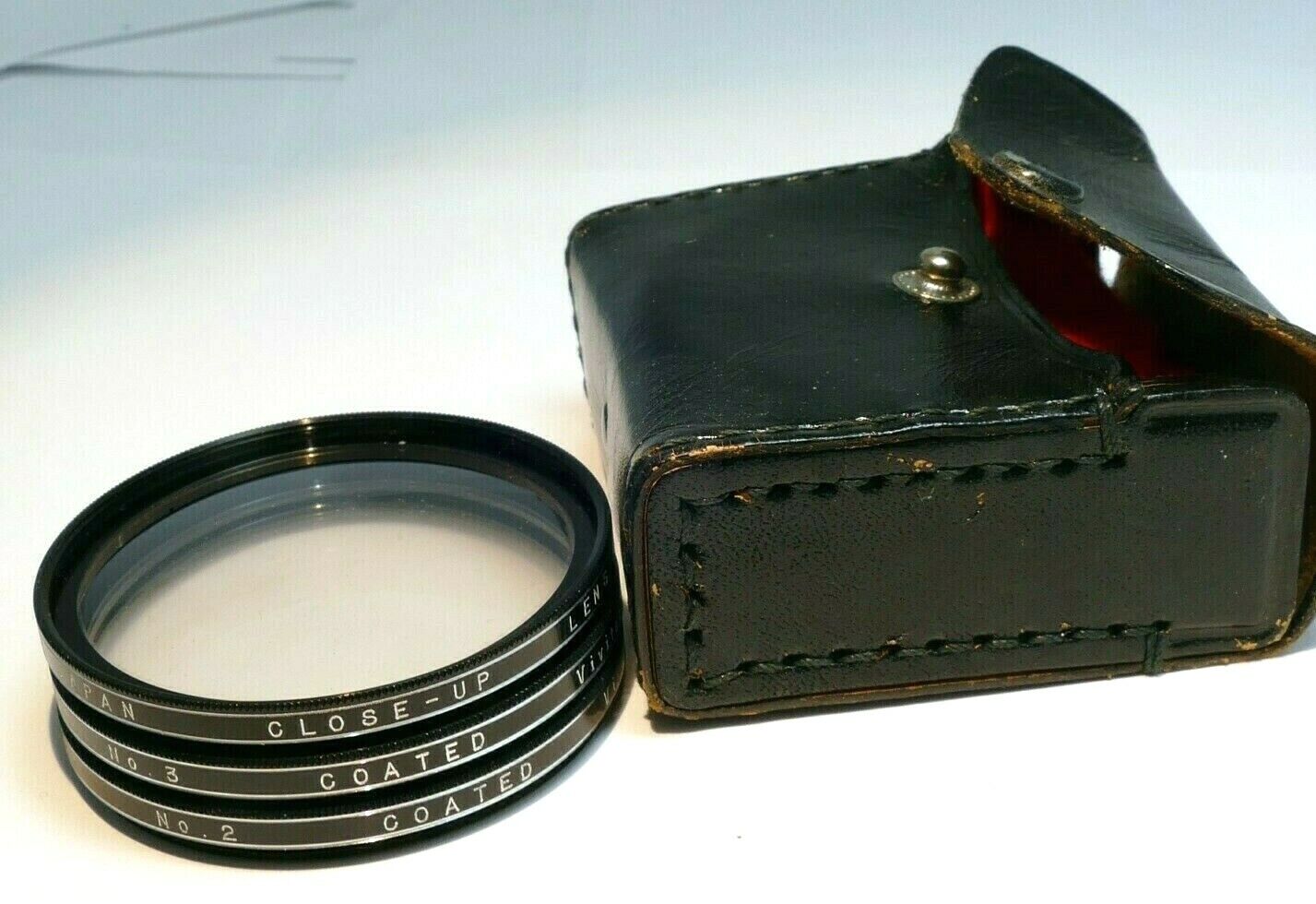 Vivitar Macro Lens 52mm +1 +2 +3 Filters threads screw in close-up   set kit