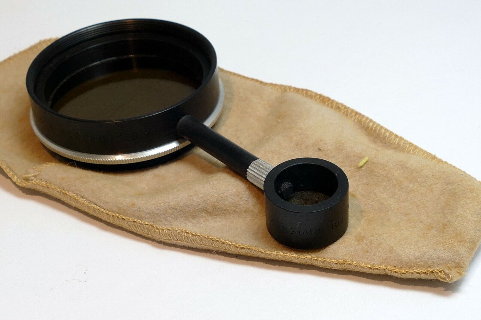 Enteco 54mm Lens Filter Polarivue PL Polar threaded screen series 7 VII