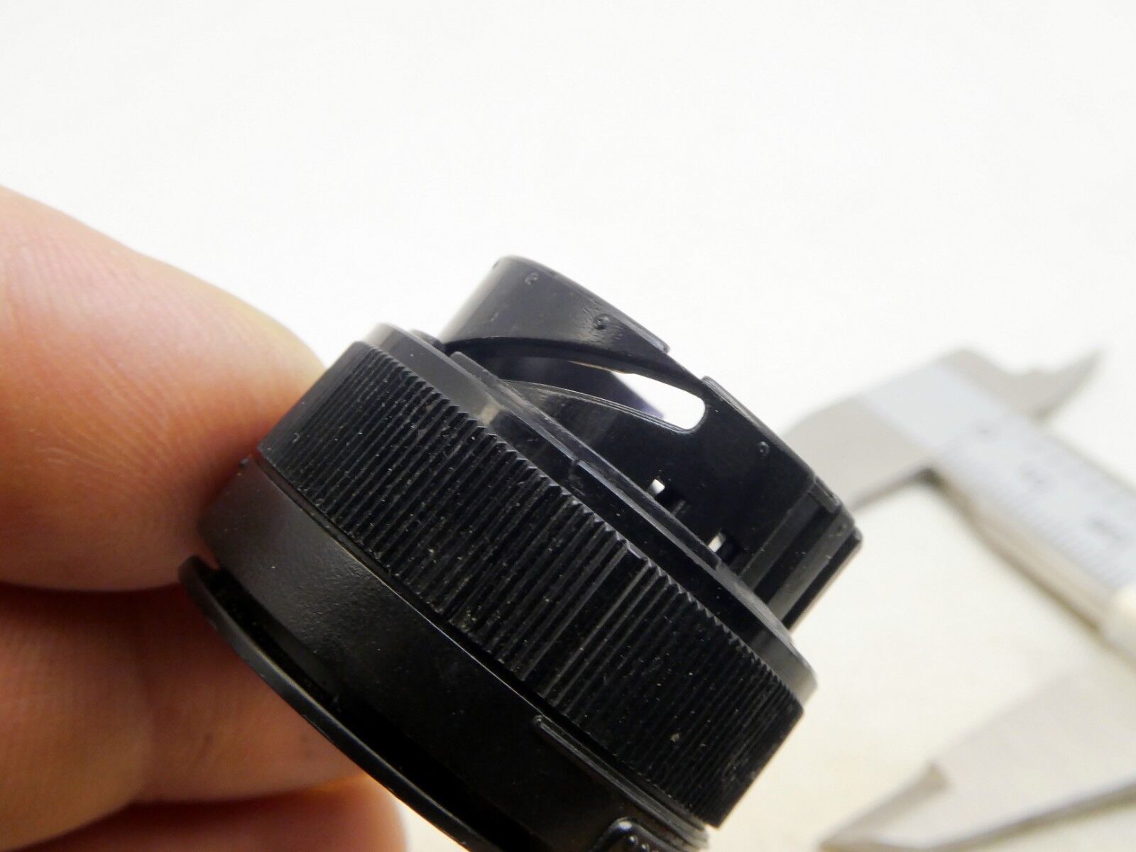 Lens 2X adapter 23mm OD 30mm OD plastic unknown brand