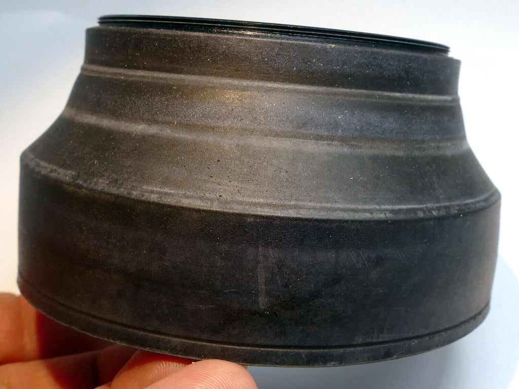 77mm 3-way  rubber lens hood  shade double threaded wide normal telephoto