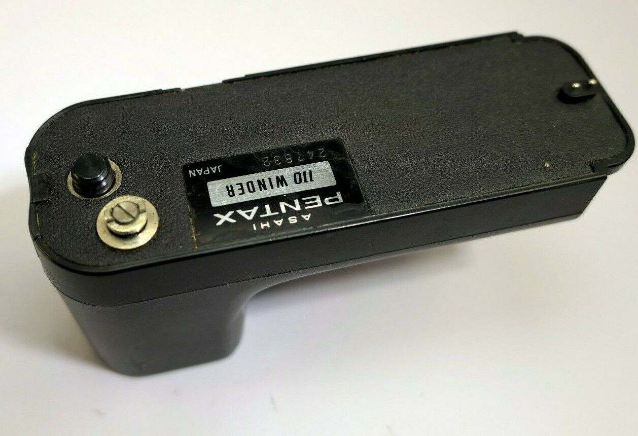 Pentax 110 auto winder battery motor drive   AS IS missing parts
