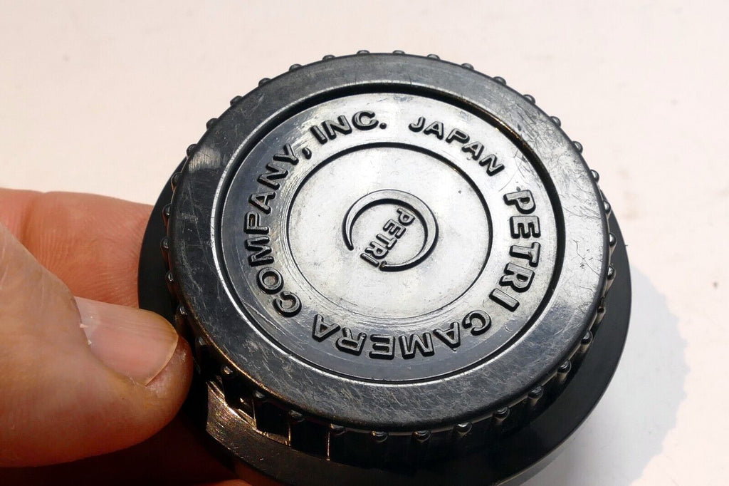 Petri Rear  Lens Cap  vintage genuine OEM  35mm 50mm