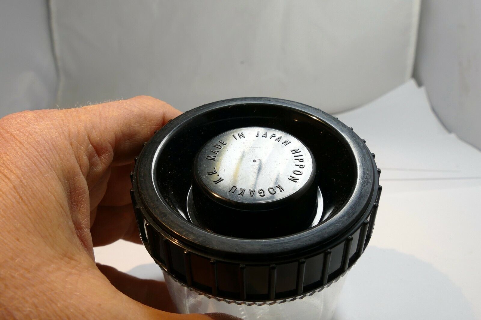 Nikon Empty Clear case for EL-Nikkor 39mm L39 screw in lens enlarger 75mm 50mm