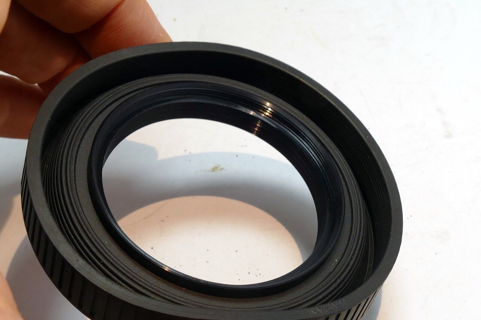 55mm double Threaded Rubber  Lens Hood Shade for  for 50mm f1.4 collapsible