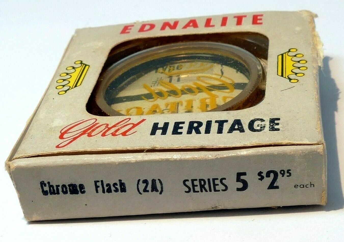 Ednalite Duraklad 2A  Lens filter series V 5 30.2mm OD warming chrome flash warm