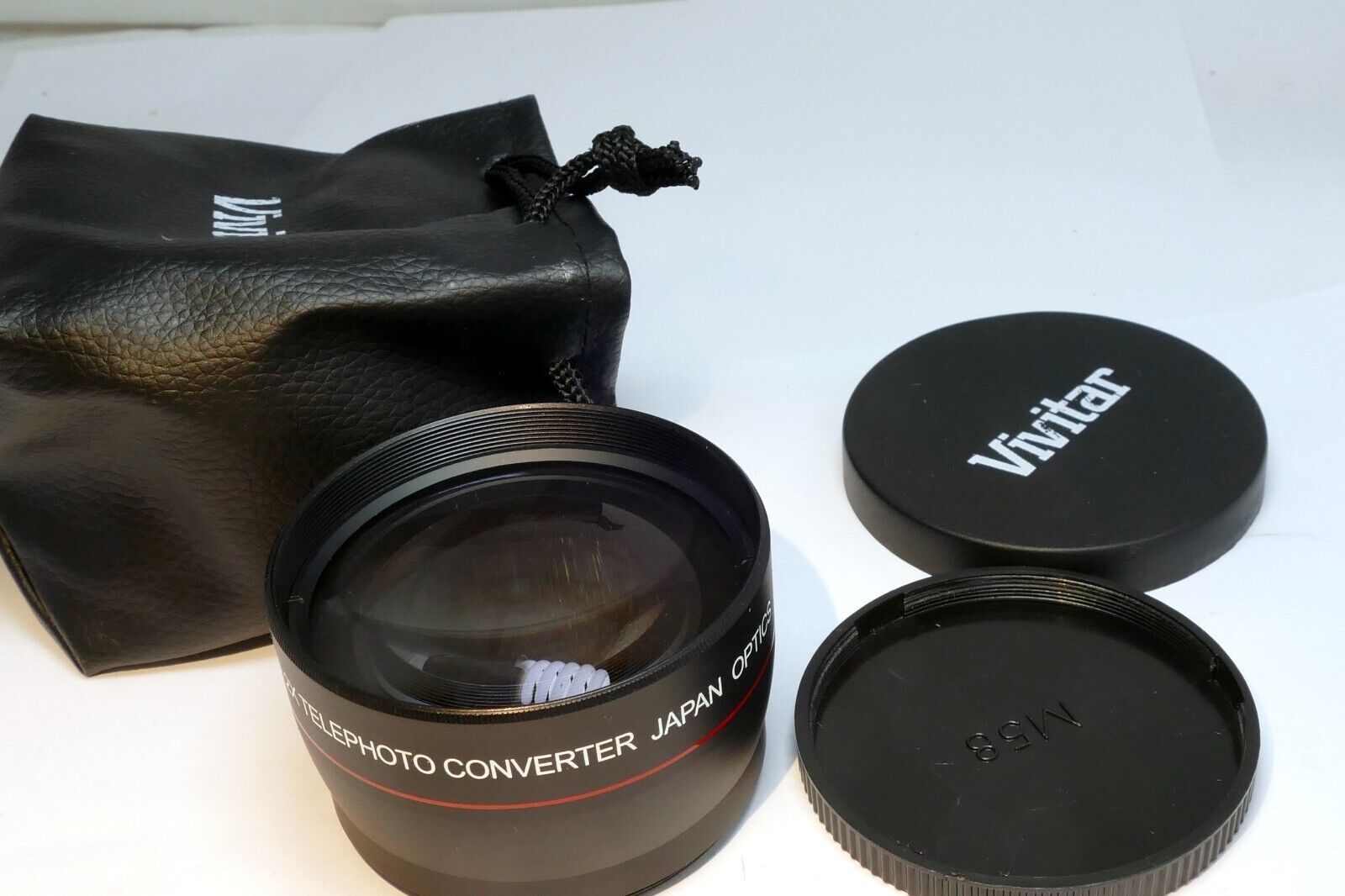 Vivitar 58mm High Definition AF 2.2X Telephoto  lens HD for DC DV camcorder AUX