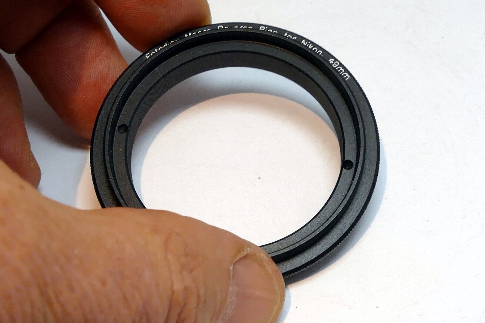 49mm Macro Reverse Lens Adapter Ring For Nikon F ai D3500 D7200 cameras Close-up