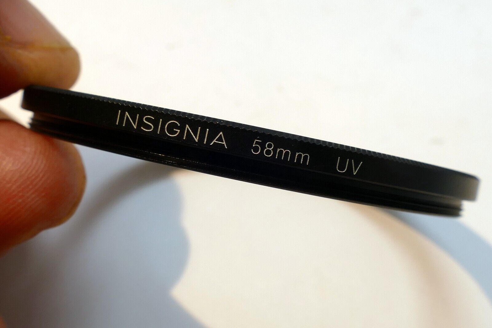 Insignia UV 58mm Lens Filter Haze slim profile for wide angle lenses 18-55mm