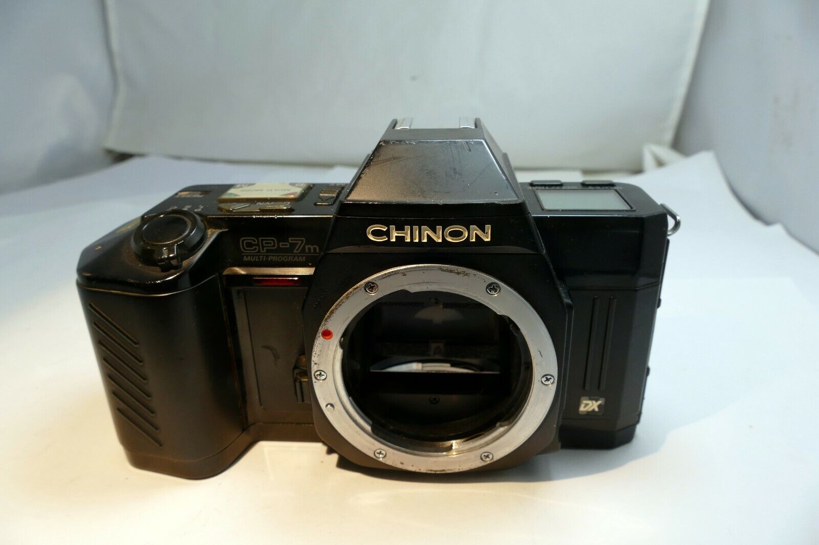 Chinon CP-7m 35mm SLR Film Camera body only  - AS IS parts