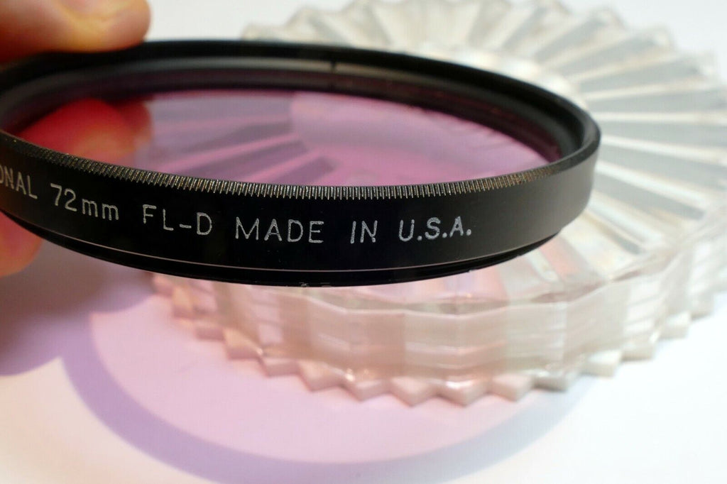 Tiffen Professional 72mm Filter  FL-D Fluorescent to daylight