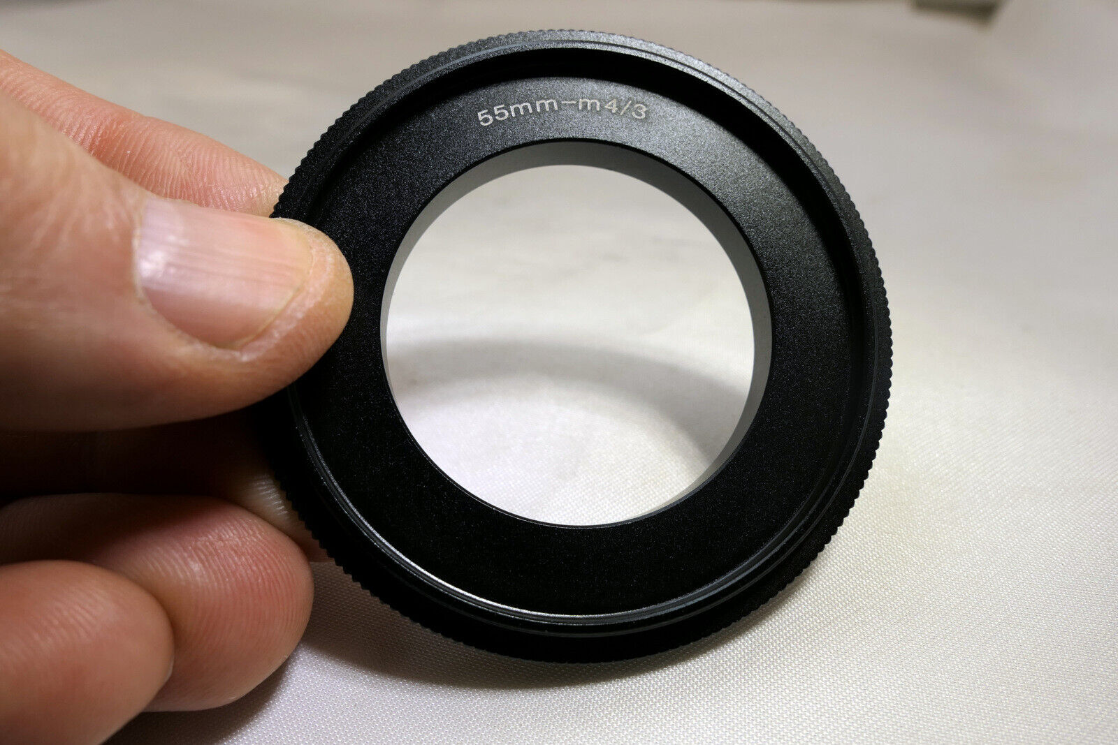 55mm Macro Reverse Lens Adapter Ring For M4/3 Micro Four Thirds Camera E-PL1 GH5
