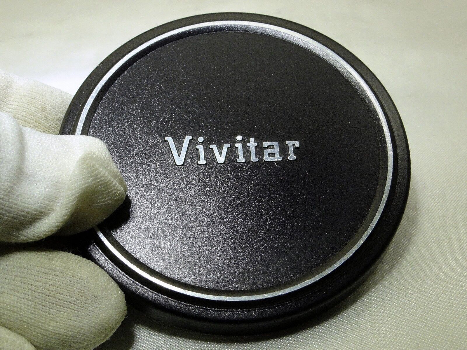 Lens Front Cap Vivitar 62mm slip on type Metal