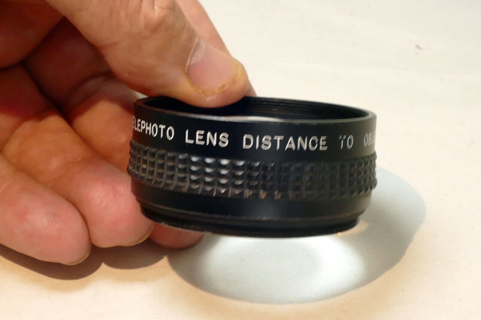 Dejur AUX LENS Telephoto with 48mm threaded mount - with haze, and fungus