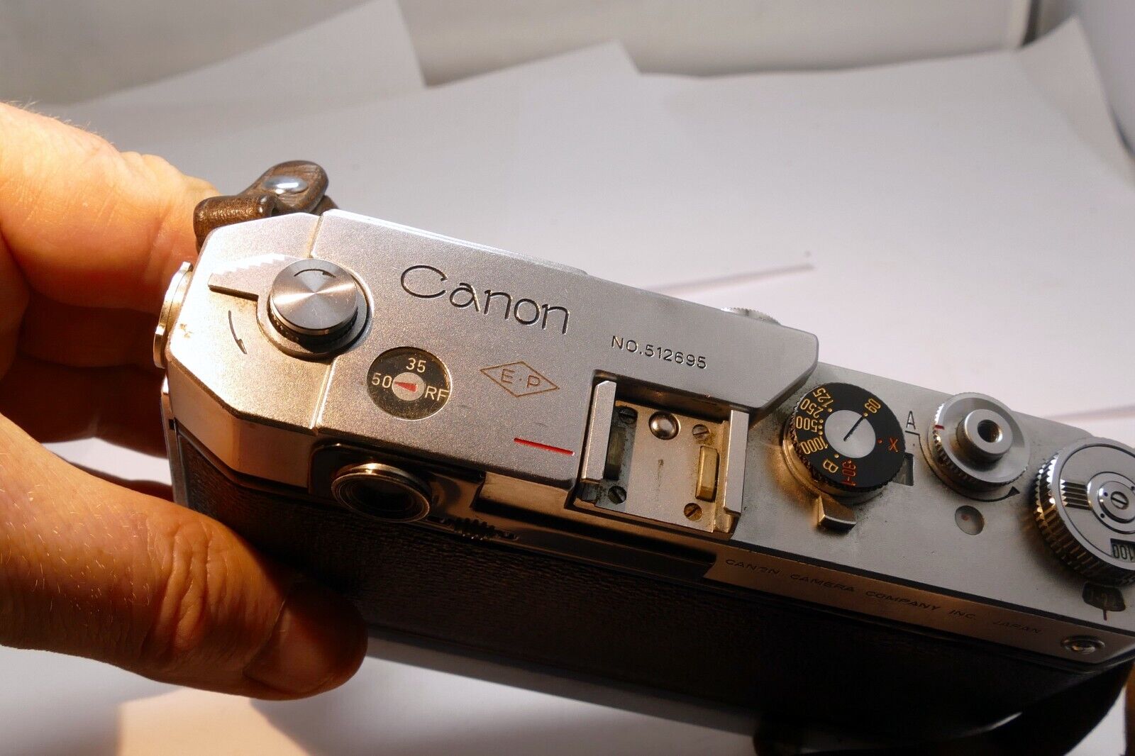 Canon  VT Rangefinder Camera Body Only - tested, working