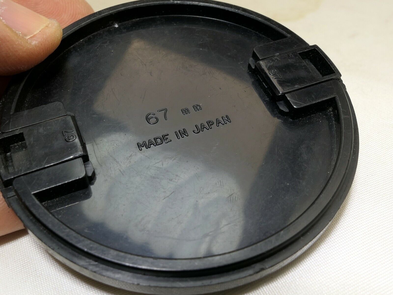 SIGMA 67mm Front Lens Cap Genuine original plastic black snap on type