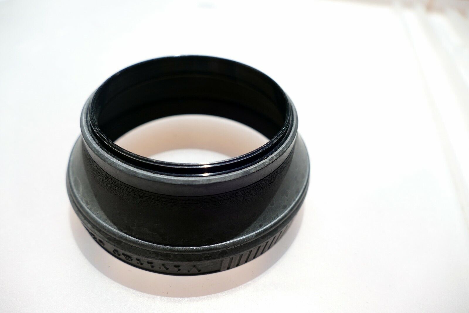 62mm Lens Rubber Hood shade double threaded for  telephoto zoom