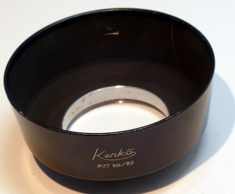 Kenko Lens Hood Shade with female threads K6/22 Retina