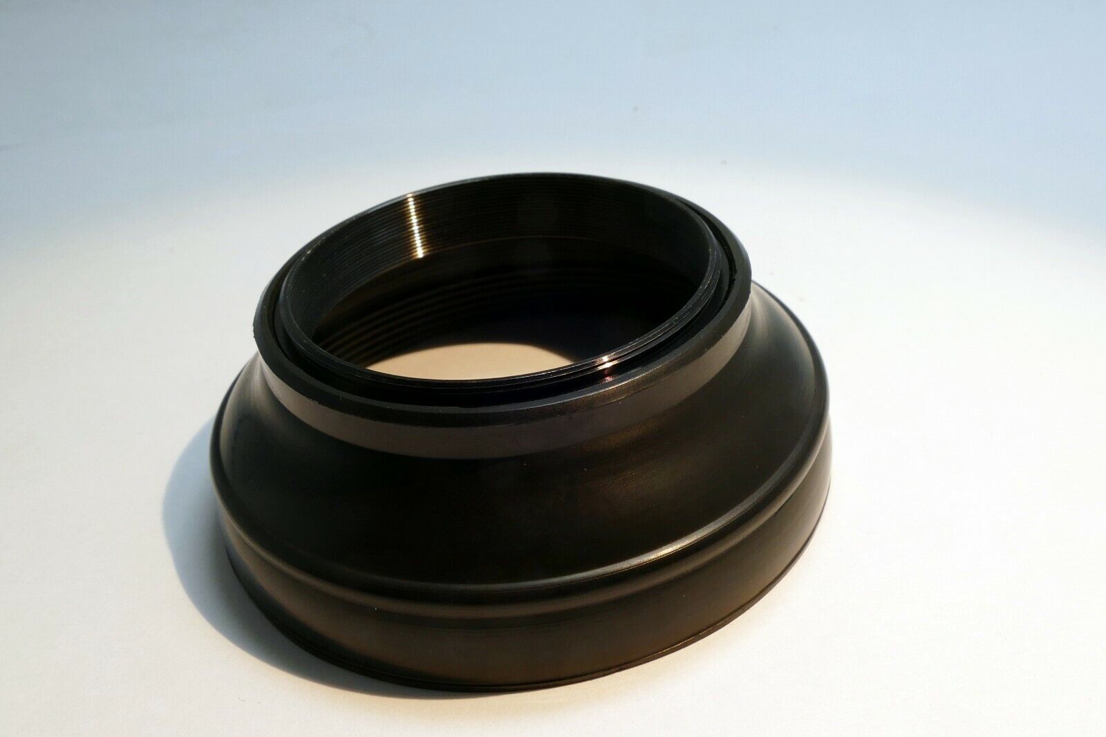49mm rubber lens hood shade  genuine OEM made in Japan for 50mm f1.8 f1.7 lenses