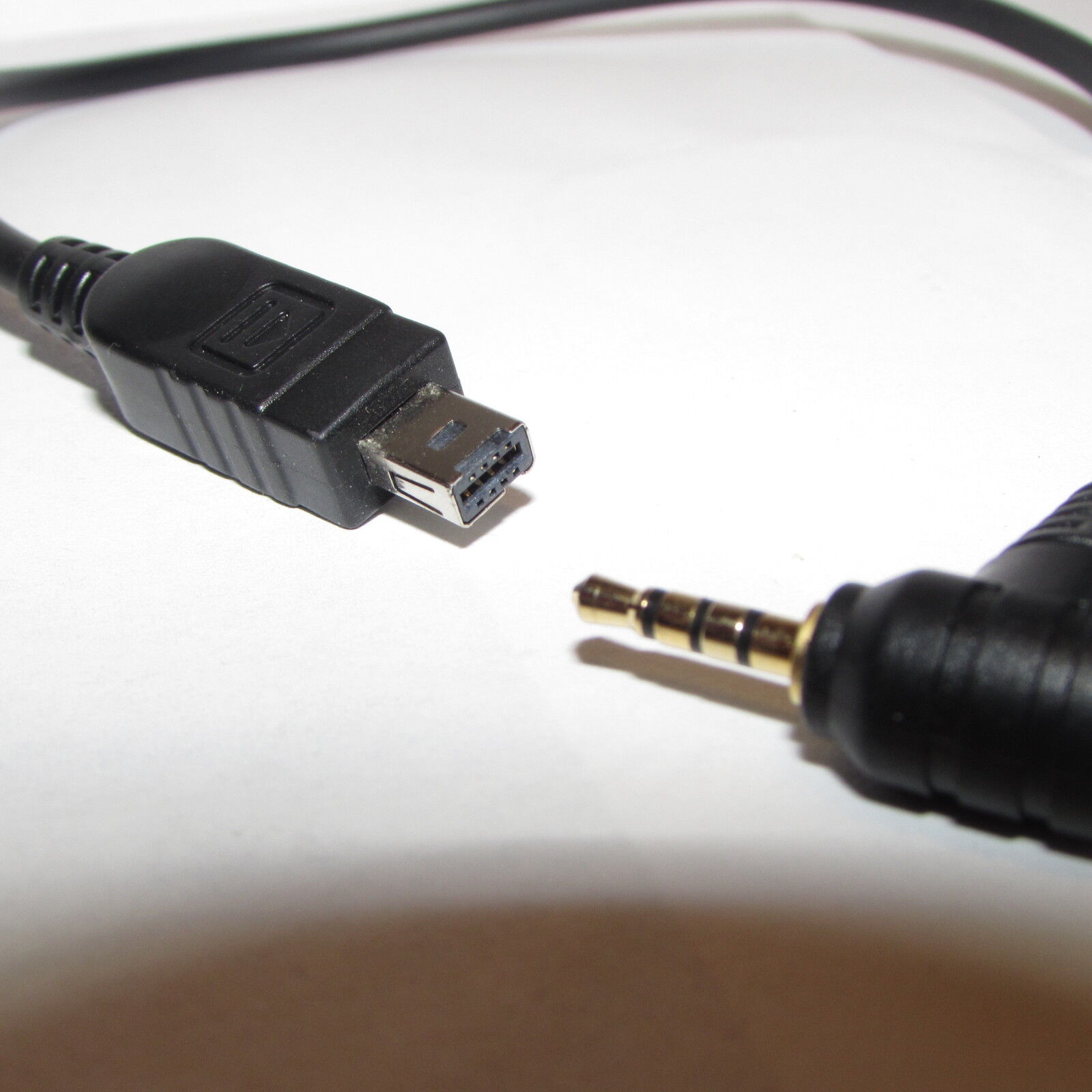 Camera audio USB cable data transfer cord