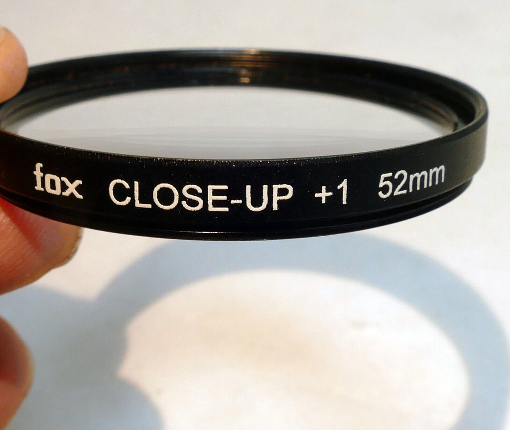 FOX  52mm Filter +1 Plus 1 close up macro