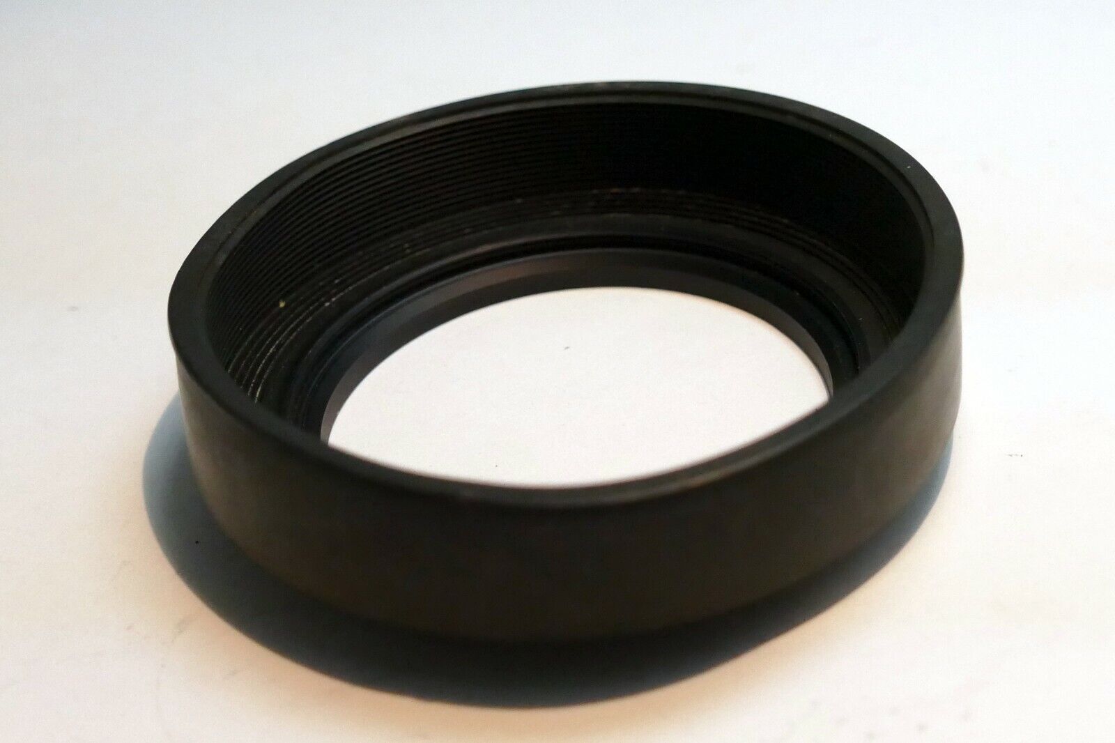 Rigid 49mm rubber lens hood shade for medium telephoto 85mm 100mm  lenses