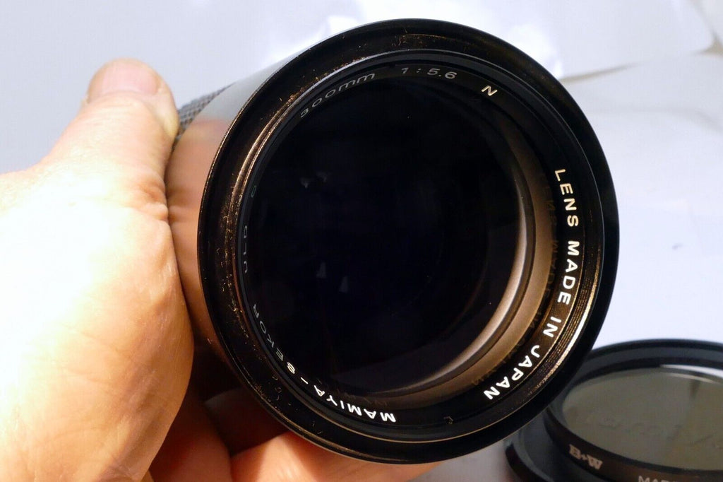 Mamiya N 300mm f5.6 ULD Lens For 645 Pro - manual focus - MINT