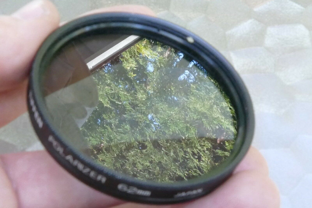 Tiffen  62mm Polarizer PL Polar Lens Filter  made in Japan