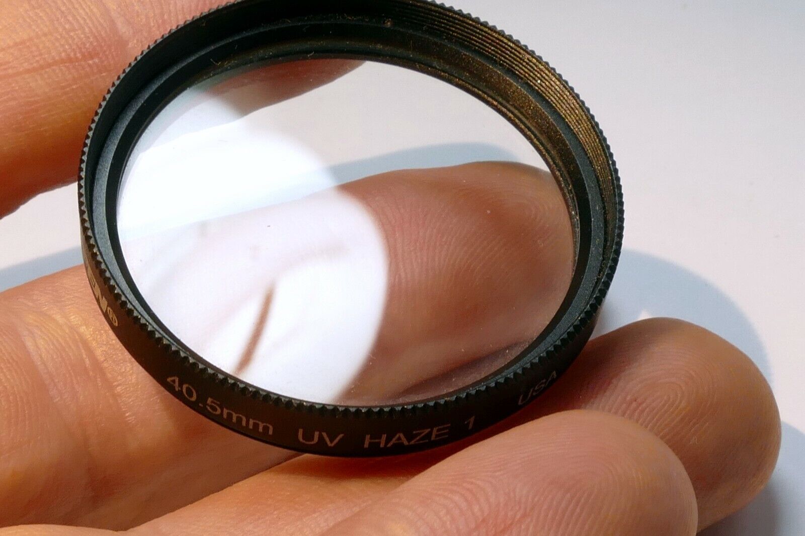 Tiffen 40.5mm UV Haze -1 lens Filter  - excellent condition made in USA