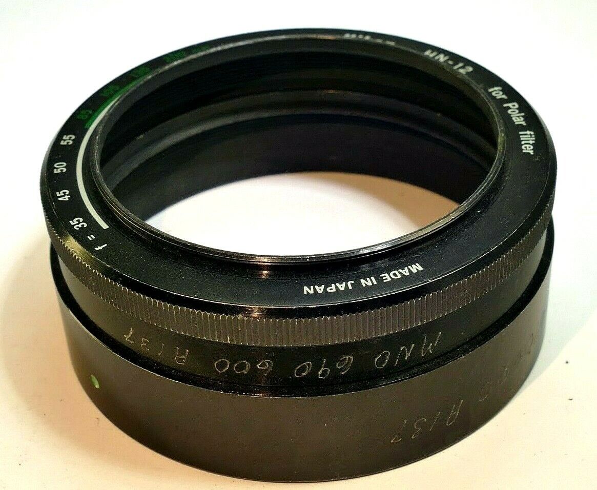 Nikon HN-12 Lens Hood Shade Metal for Polar filter 52mm screw in type