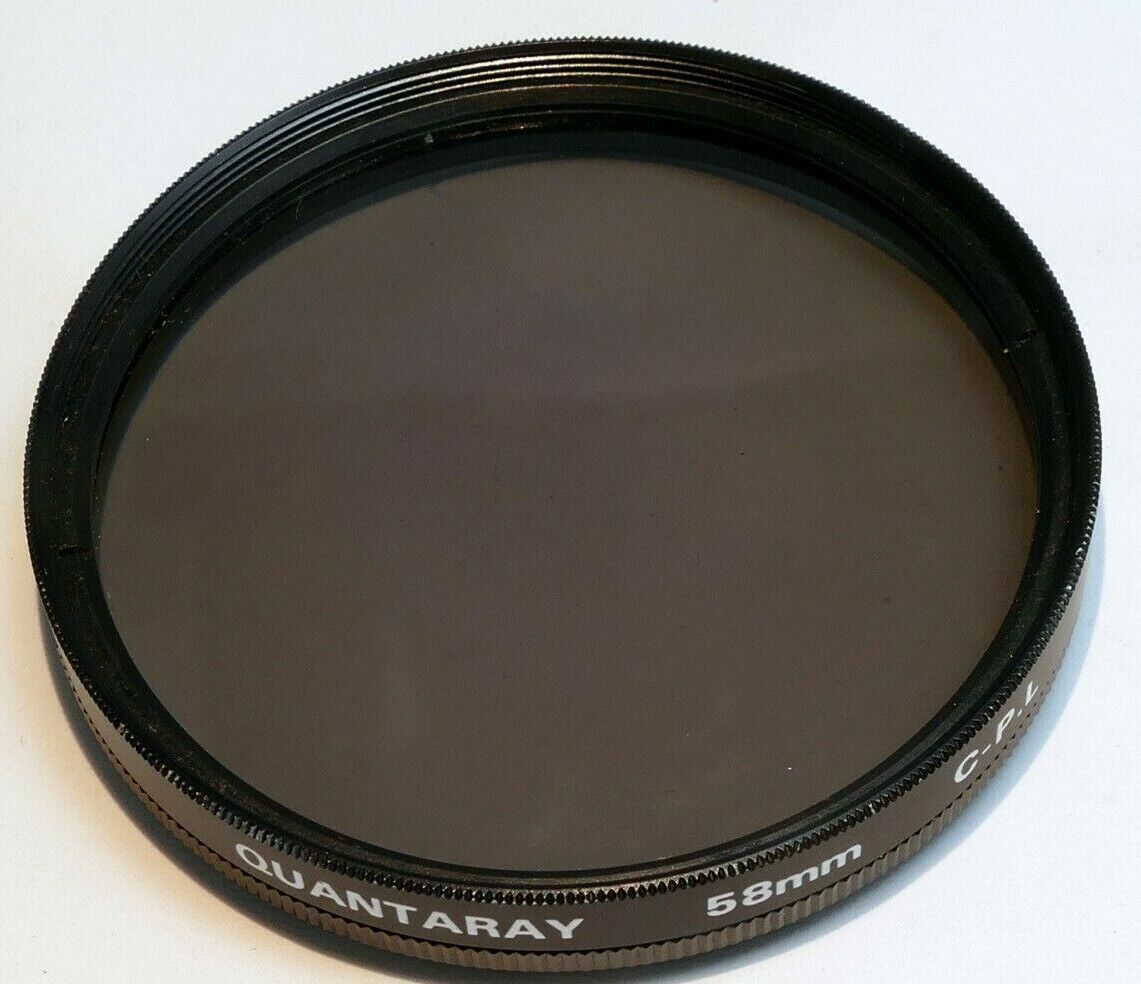 Quantaray 58mm C-PL Filter threaded Circular Polarizer