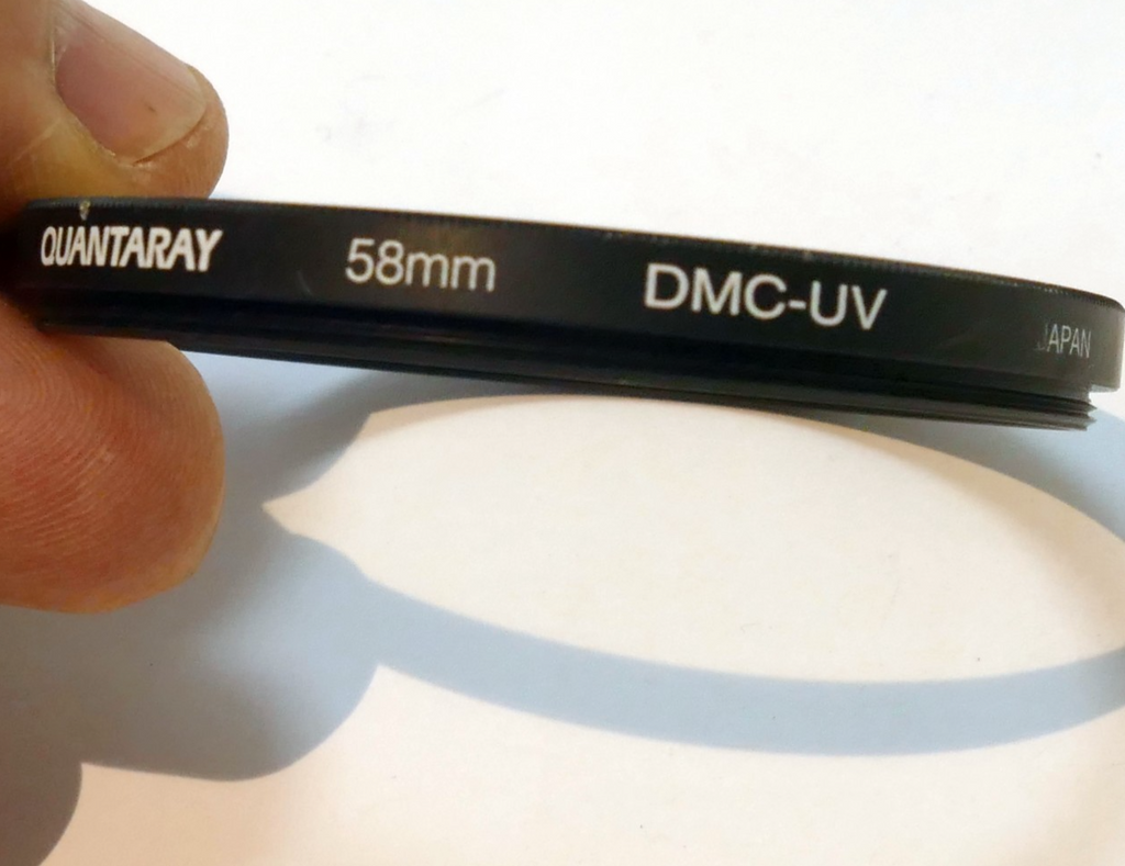 Quantaray 58mm lens Filter UV MC DMC-UV