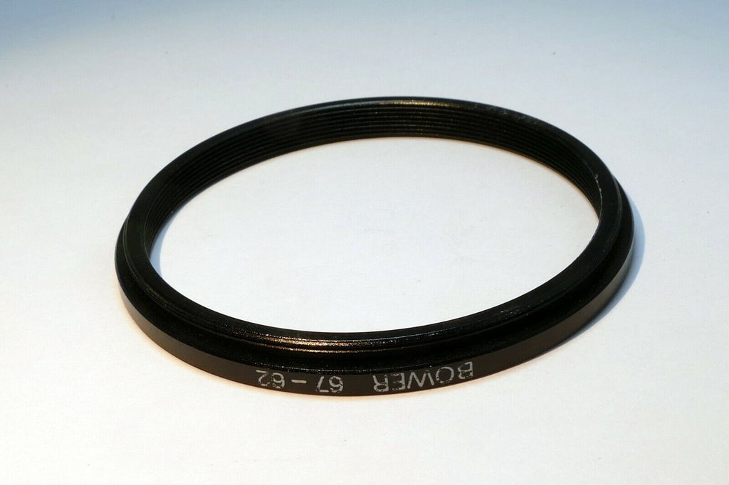 67mm to 62mm step down adapter ring for lens filter threaded double