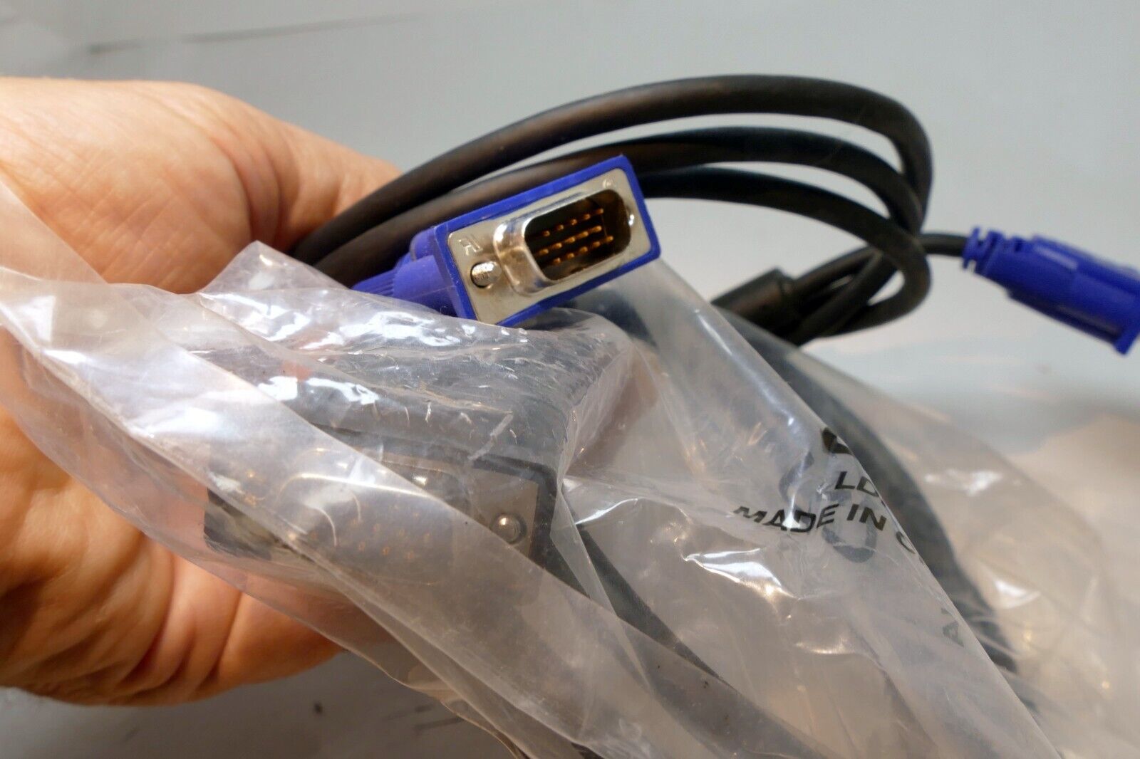 6 Feet VGA Cable SVGA Monitor Cord Super VGA Male to Male Computer Video 2X Pack