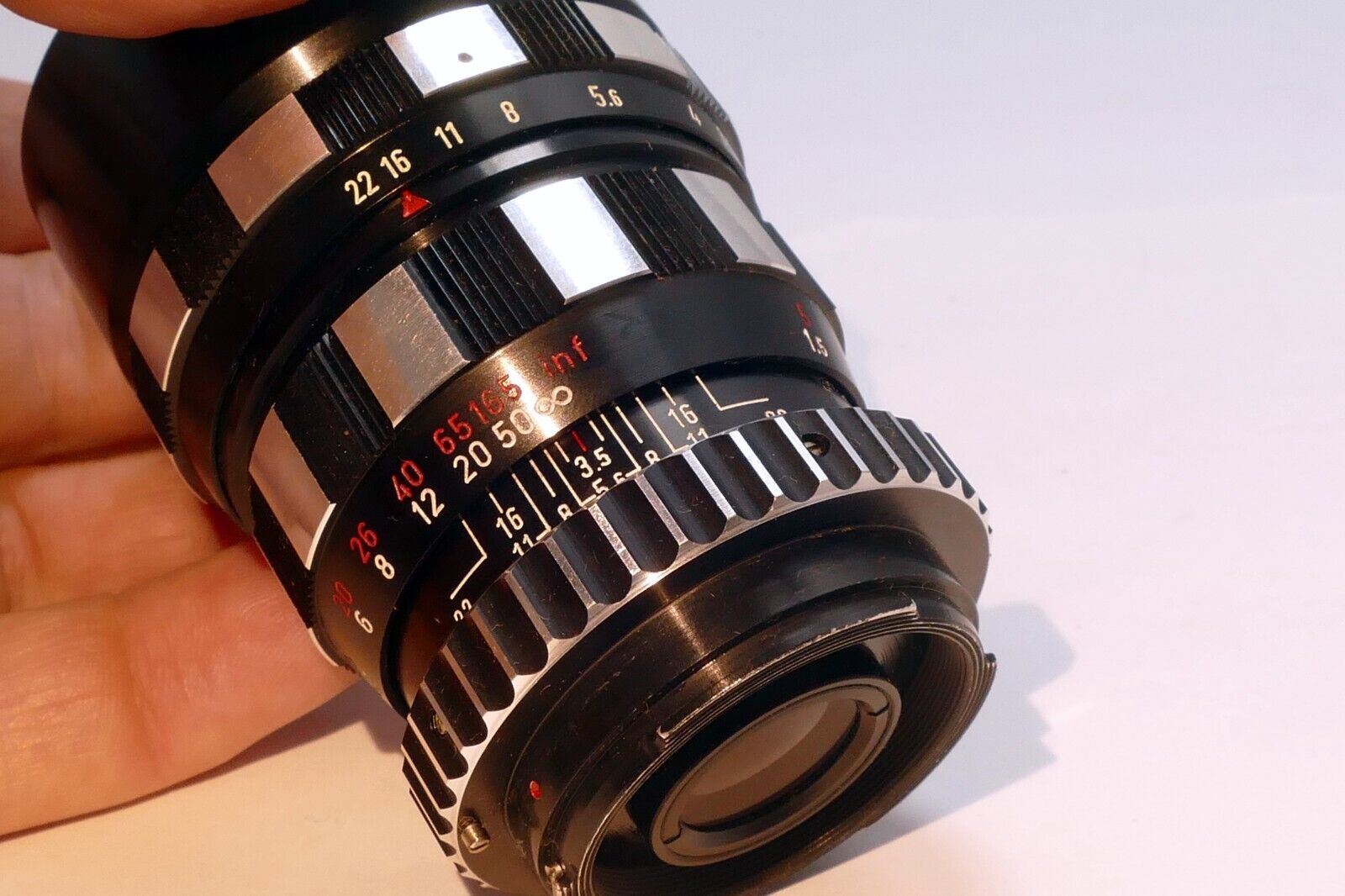 Enna-Munchen Tele-Ennalyt 135mm f3.5 Lens Exakta mount zebra