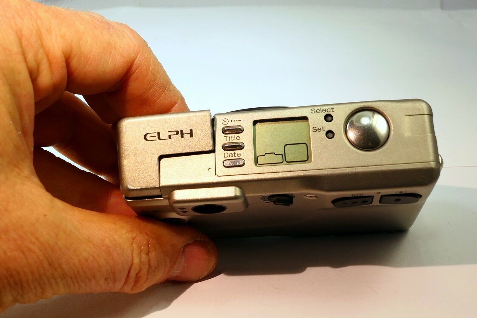 Canon Elph APS film Camera does not work AS IS Parts or Repair