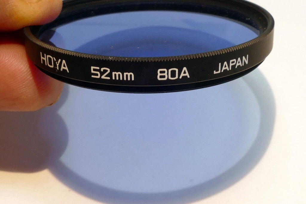 HOYA 52mm Filter 80A Blue made in Japan