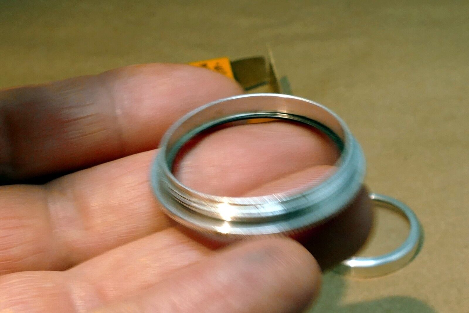Retaining ring for Tiffen  Series 5 with +2 lens close up  - Rollei | Yashica