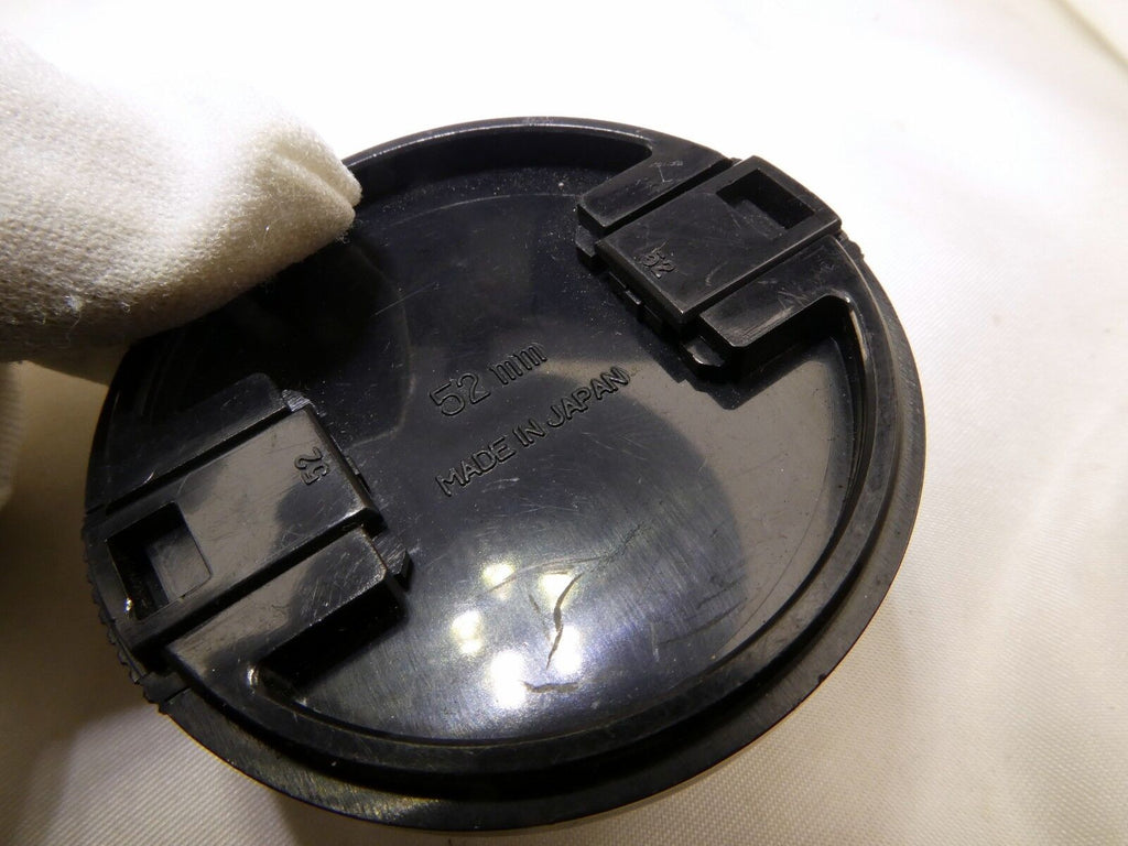 Sigma 52mm Front Lens Cap Snap on type all Black