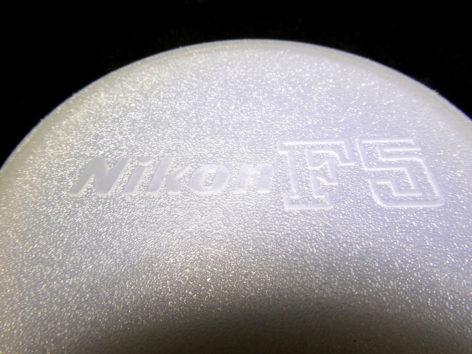 Nikon F5 Camera Body Cap White cover slip on type OEM